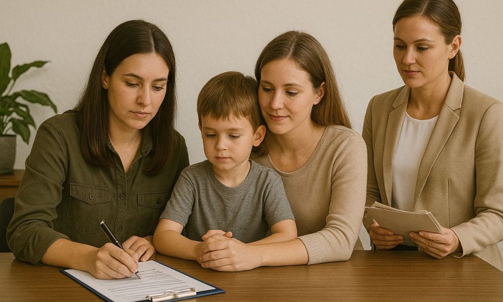 How does one adopt the child of a spouse, registered partner, or cohabitant